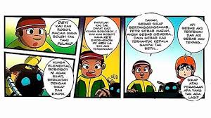 となりの怪物くん, my litte monster status : Komik Boboiboy Pdf Kumpulan Tugas Sekolah