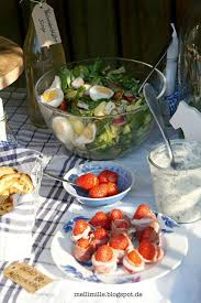 Mellimille Schwedisches Essen Brathahnchensalat Sommerabendessen