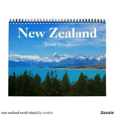 New Zealand South Island 2021 Calendar Zazzle Com New Zealand South Island South Island New Zealand