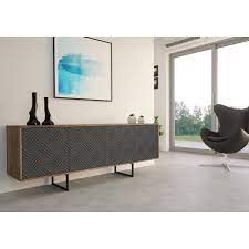 Sie bieten platz für geschirr, tischwäsche und besteck. Kommode Sideboard Lowboard Anrichte Wohnzimmer Schrank Abato Zickzack 879 90