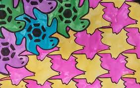 Your hands can help you understand the concept of mirror reflection. Mc Escher Tessellations Mc Escher Tessellations Escher Tessellations Mc Escher