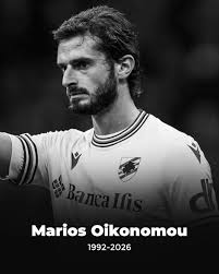Former Greek defender Marios Oikonomou has sadly passed away at the age of  33 following a serious motorcycle accident. 🕊️ Our thoughts and  condolences are with his family, friends, and loved ones. 🙏🏼