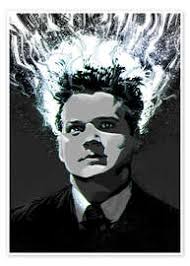 Jimi Hendrix av Sasha Bom som poster, canvastavla och mer