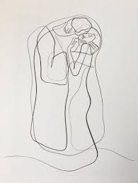 The Kiss Art Print Gustav Klimt Drawing One Line Print Etsy In 2020 Minimalist Art Kiss Art Etsy Art Prints These simple tattoos make a big statement. pinterest