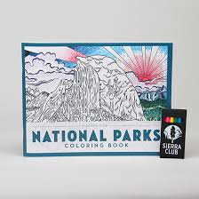 Mystical mandala coloring book (dover coloring books) alb. The Sierra Club National Parks Coloring Book