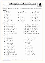 Expressions are important concepts of algebra. Solving Equations Maths Worksheet Algebra Worksheets Ks3 Year Geometry Matching Math For Algebra Worksheets Ks3 Year 7 Worksheets Diamond Math Problems 7th Grade Mathematics Textbook Math Puzzles Ks2 Year 2 Math Assessment