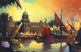 Concept Art Arabian Coast Tokyo Disney Sea Artist Phillip Freer Tokyo Disney Sea Concept Art Disney Concept Art