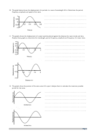 Wave speed = wavelength* frequency v = lf. 30 Period And Frequency Worksheet Answers Notutahituq Cute766