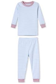 Lake Pima Cotton Pajamas Kids Long Long Set Bloom Kids Long Pima Cotton Pajamas Kids Pajamas