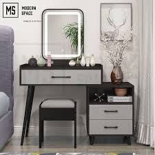 Sterling silver vanity set dated 1916, 4 pieces, set. Isabel Modern Vanity Dresser Set Dt72 Furniture Home Living Furniture Tables Sets On Carousell