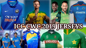 Icc world cup 2019 jersey. Icc World Cup 2019 All Confirmed Team Jerseys India Pakistan Bangladesh Youtube