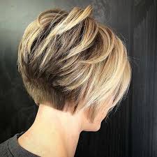 20 Back View Of Short Layered Haircuts 2019 Fashionre Bob Hairstyles For Thick Thick Hair Styles Short Hairstyles For Thick Hair