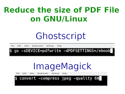 Reduce The Size Of Scanned Pdf On Gnu Linux Gnu Linux Scanning Documents