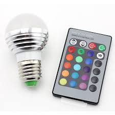 Supernight E27 E26 Standard Screw Base 16 Colors Changing Dimmable 3w Rgb Led Light Bulb Wit Led Light Bulb Color Changing Light Bulb Led Color Changing Lights