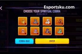 A question was posted each day, and for every correct answer the community was awarded with orbs and hero feathers. How To Complete The Cobra Next Stage In Free Fire Ff Esportsku