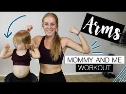 MOM AND TODDLER ARMS WORKOUT!