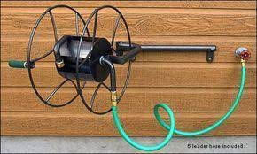 115 Hose Reel Wall Mount Swivel Hose Reel See Garden Page For More Hose Reels Swivels Up To 180 Degrees Garden Hose Reel Hose Reel Garden Hose Holder