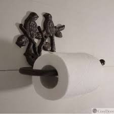 Derouleur Papier Toilettes Fer Forge Oiseau Dans La Boutique Cosydeco Derouleur Papier Toilette Papier Toilette Accessoire Toilette