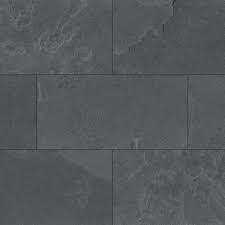 Highest quality slate on earth. Msi Montauk Black 12 In X 24 In Gauged Slate Floor And Wall Tile 10 Sq Ft Case Shdmonblk1224g The Home Depot