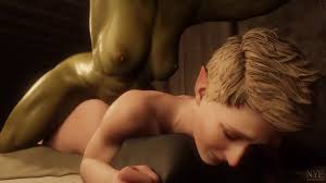 Futa Orc Fucking Futa MILFs Tight Ass: American Shemale Cartoon Porn