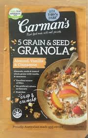 But they do not affect the opinions and recommendati. 5 Grain Seed Granola Carman S 450