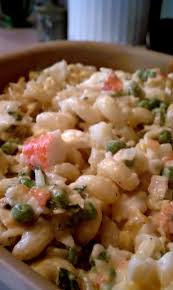 Crab Pasta Corkscrew Pasta Cook First Crab Meat Or Imitation Crab If You Re On A Budget 1 Can Cream Of Celery Soup How To Cook Pasta Food Crab Pasta