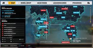 Just cause 3 political map, source : Just Cause 3 Review Scss