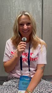 I asked her to help me test my microphone and just like that, summit asmr was born 🤭, #strongertogether #empowertogether #ccwomen #womensupportingwomen