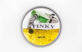 The white candle was made using vegetable oil and the greenish one was made from gasoline (use extreme care). You Can Now Get A Gasoline Scented Candle For Those Of You Who Can T Get Enough Of The Smell