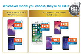 Celcom is giving away 100,000 free phones for customers who sign up for sele. Celcom Offering 100k Smartphones For Free With No Upfront Payments Malaysianwireless