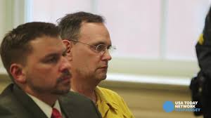 Scout Leader Sentenced: Stephen Corcoran listens to victim impact statement  in court