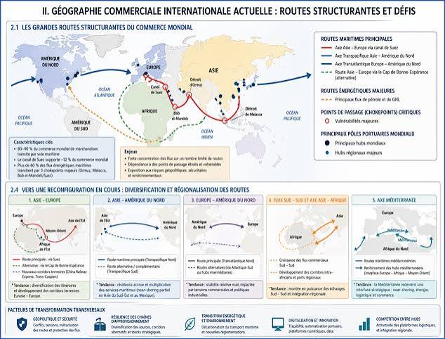 Omondo.info! - Commerce international et mutations des chaînes de valeur :  Le repositionnement des flux mondiaux et les stratégies de relocalisation