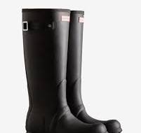 Womans tall rain boots top