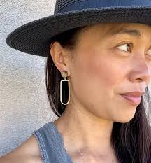 Minimalist Earrings, Gold Vermeil Earrings