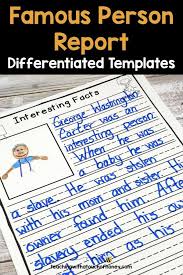 6th Grade Biography Sample For Students Pdf Biography Famous Person Report Digital And Pdf Distance Learning Informational Writing Report Writing Writing A Biography