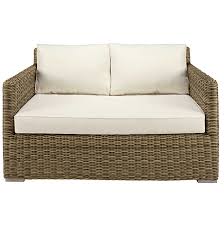 Gartensofa 2 Sitzer Aus Geflochtenem Kunstharz Mit Naturweissen Kissen Jetzt Bestellen Unter Https Moebel Ladendirekt De Gartensofa Outdoor Sofa Gartenmobel