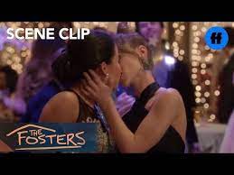 The Fosters Season 5 Episode 9 Mariana And Emma Kiss Freeform Youtube The Fosters Mariana Episode