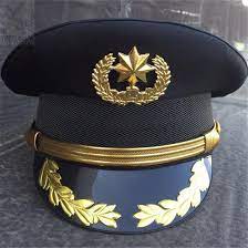 Army Officer Visor Cap Security Guard Hat Army Caps Men Military Police Hats For Cosplay Halloween Christmas Festival Gifts Ye Army Cap Hats For Men Visor Cap
