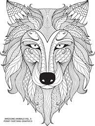 Vogel mandala dieren mandala kleurplaten norski in kleurplaat. Wolf From Awesome Animals Volume 6 Mandala Kleurplaten Kleurplaten Kleurboek