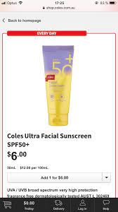 Review baby products to earn coles, kmart and target vouchers, as well as credit in the tell me baby shop. Coles Facial Sunscreen Is Surprisingly Good Review In Comments Ausskincare