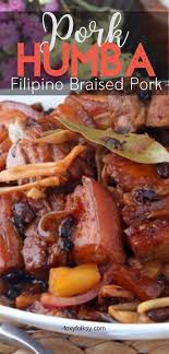 Authentic Visayan Pork Humba Recipe Foxy Folksy Recipe Recipes Pork Recipes Braised Pork Belly