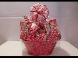 Choose the design that's right for them. How To Make A Gift Basket Valentine S Day Basket Demonstration Youtube
