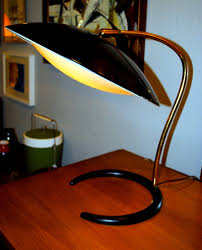 This lamp would brighten up a nightstand, a credenza. Mid Century Desk Lamp Circa