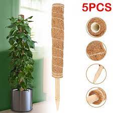 Check spelling or type a new query. Willstar 5 3 2pcs 17 7 Inch Coir Moss Stick Coir Moss Totem Pole For Plant Support Extension Climbing Indoor Plants Creepers Walmart Com Walmart Com