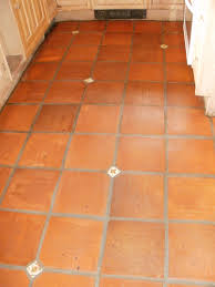 kitchen terracotta floor transformed in