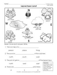 Social studies related reading worksheets. St Patrick S Day Worksheet Reading A Map The Mailbox Map Skills Worksheets Social Studies Worksheets Elementary Worksheets