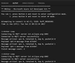 Mqtt (message queue telemetry transport). Senden Von Nachrichten An Einen Mqtt Server Mithilfe Der Azure Mqtt Clientbibliothek Microsoft Docs