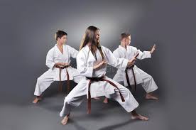 Kata is a loanword in english, from the 1950s in reference to the judo kata due to jigoro kano, and from the 1970s also of karate kata; Ein Weiblich Und Mannliches Braunes Karate Des Gurtes Zwei Das Kata Tut Stockbild Bild Von Lebensstil Kunste 77777407