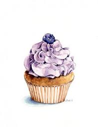Cupcakes Illustration Watercolor Food Art 20 Ideas Food Art Painting Cupcake Illustration Cupcake Art