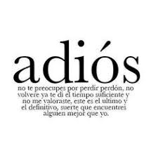 We would like to show you a description here but the site won't allow us. 18 Adios Goodbye Ideas In 2021 Spanish Quotes Quotes Life Quotes